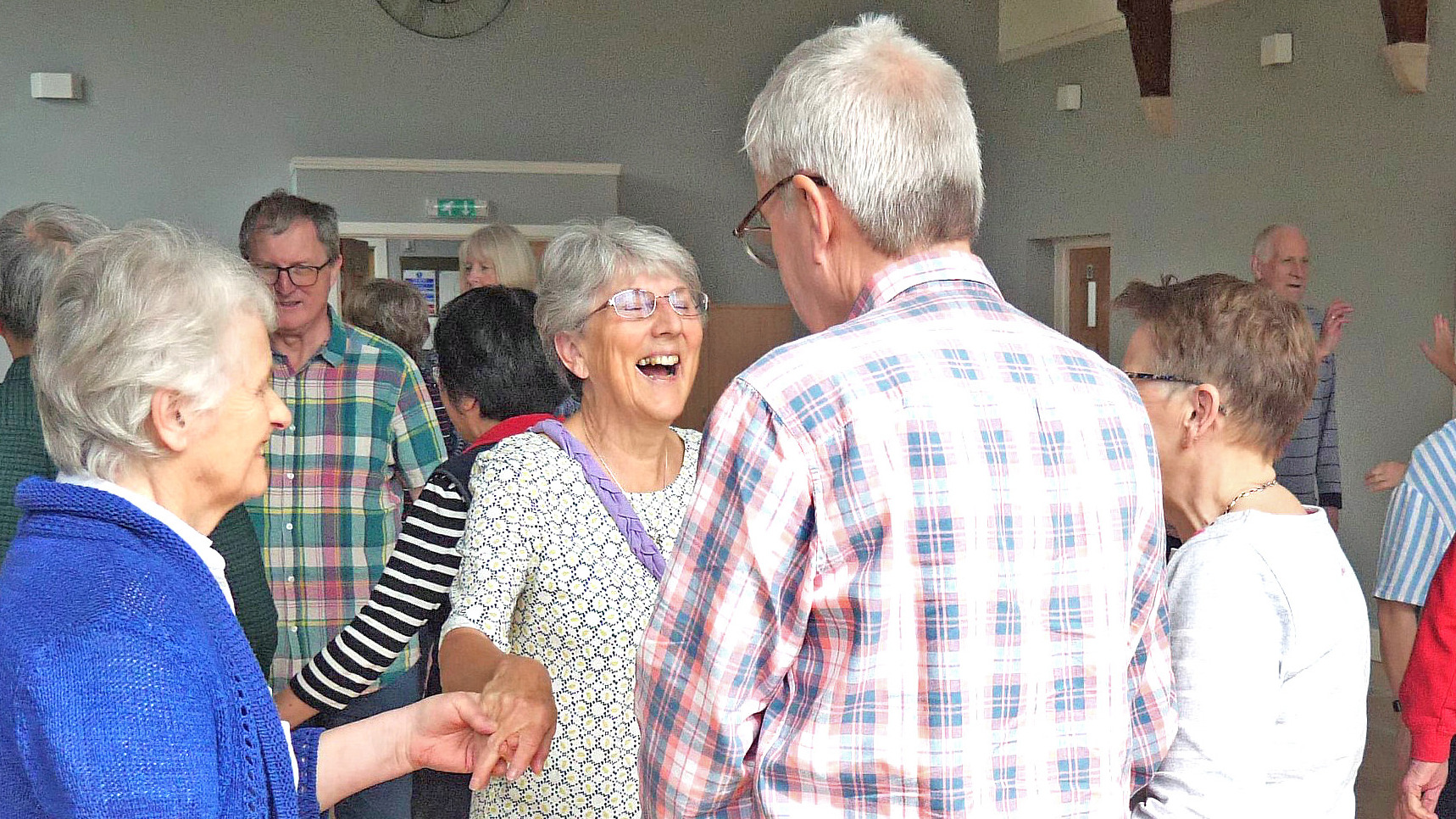 Barn dancers in action