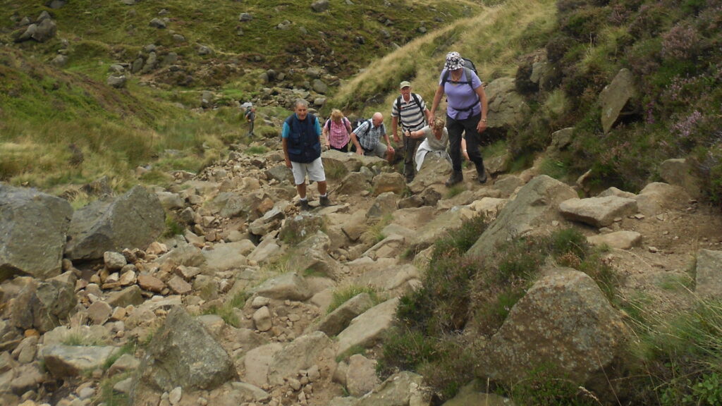Hillwalking Group at Grindsbrook
