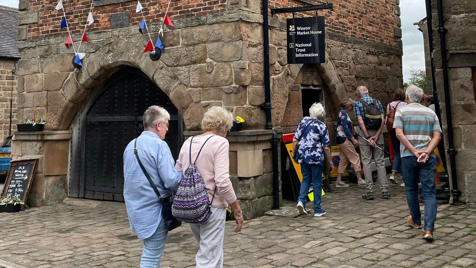History Group visits Winster Market House