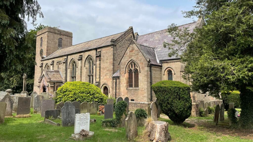 History Group visits church