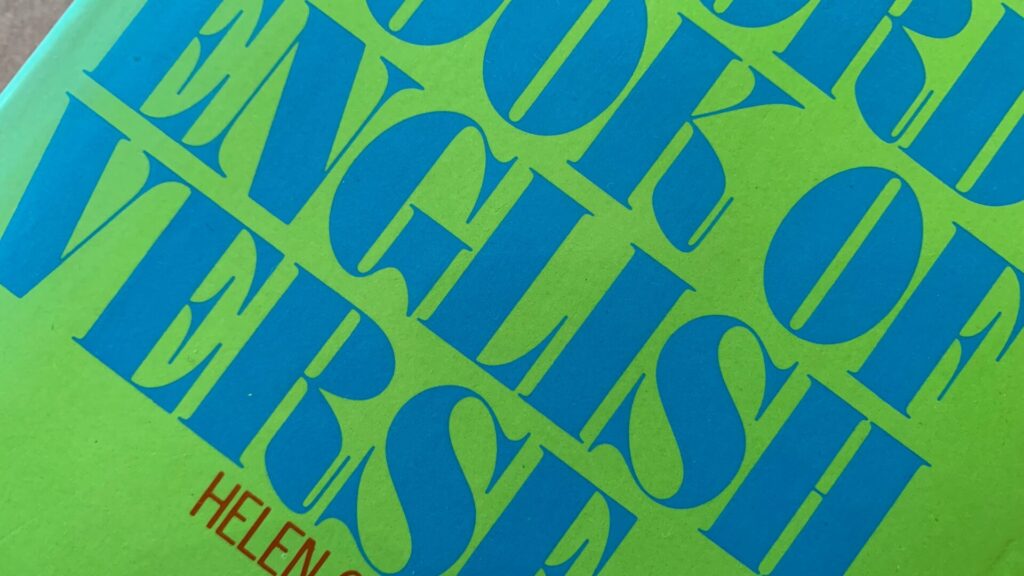 Book of English Verse