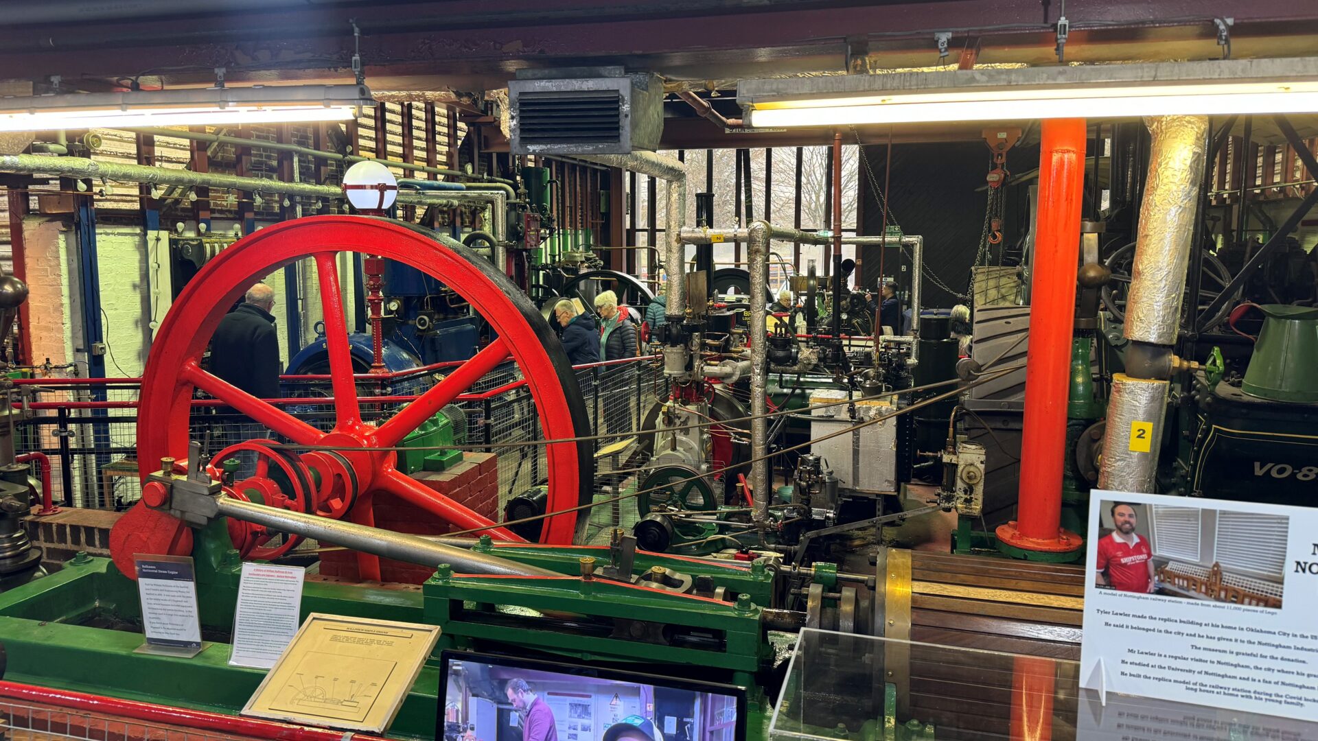 At Nottingham Industrial Museum