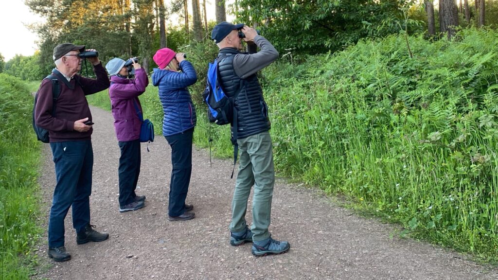 Members of Birdwatching 2 at Budby